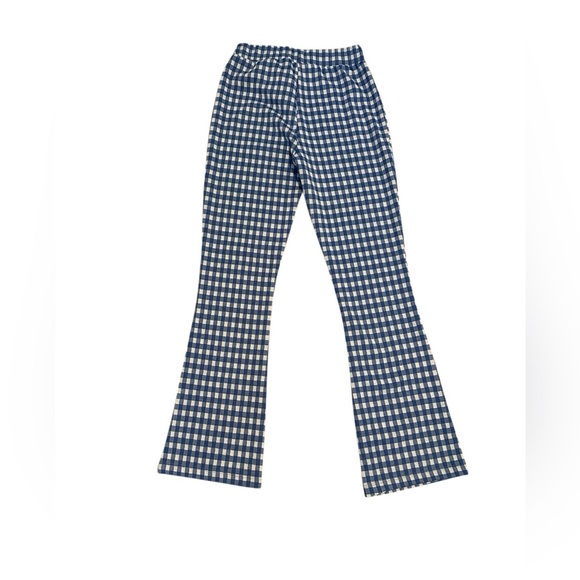Urban Outfitters Black & Blue Checkered Pants Size Small - Picture 3 of 9